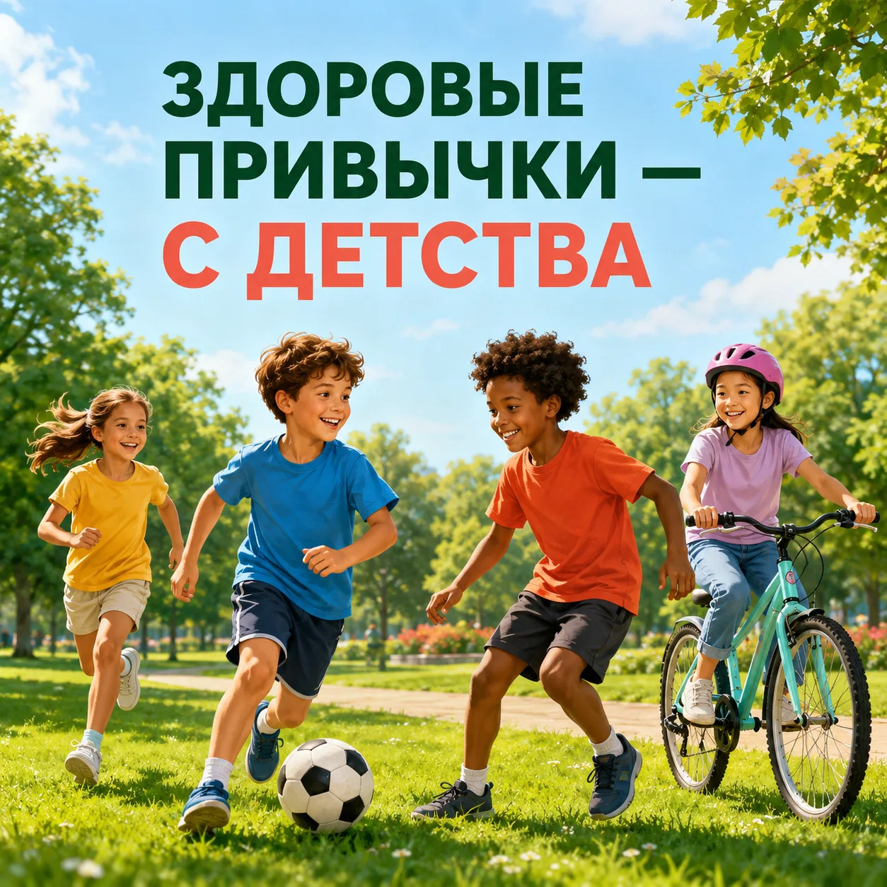 👧🧒 Неделя продвижения здорового образа жизни среди детей