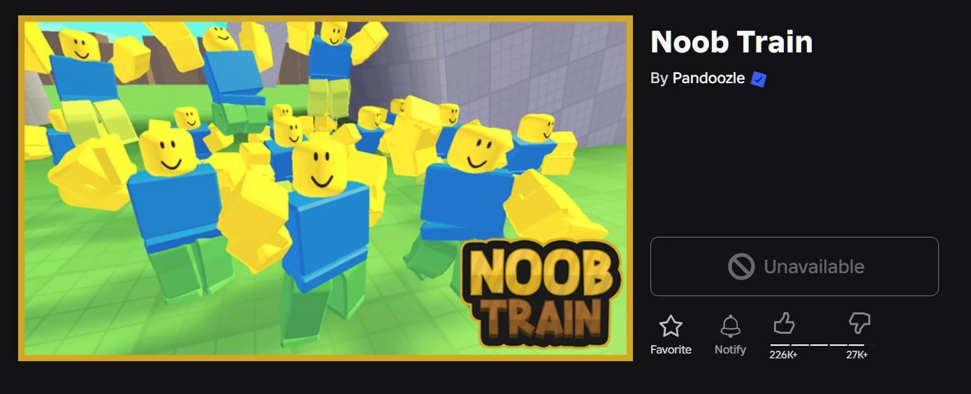 Noob Train и Flood Escape: Classic ТОЖЕ временно недоступны👀  Каналы и чаты для геймеров