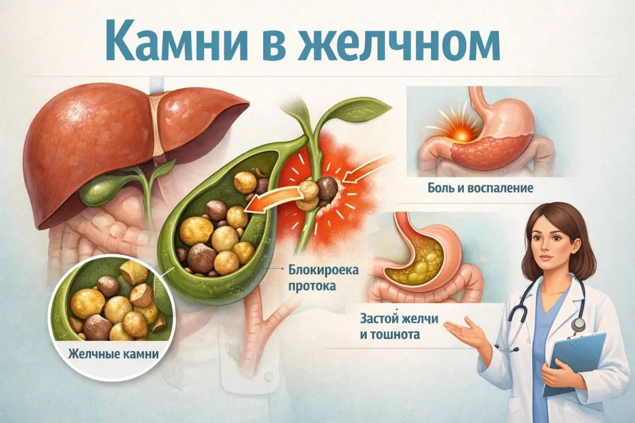 Если у тебя камни в желчном,
Тебе, скорее всего, сказали:
👉 «живи как раньше, просто аккуратнее»

Н