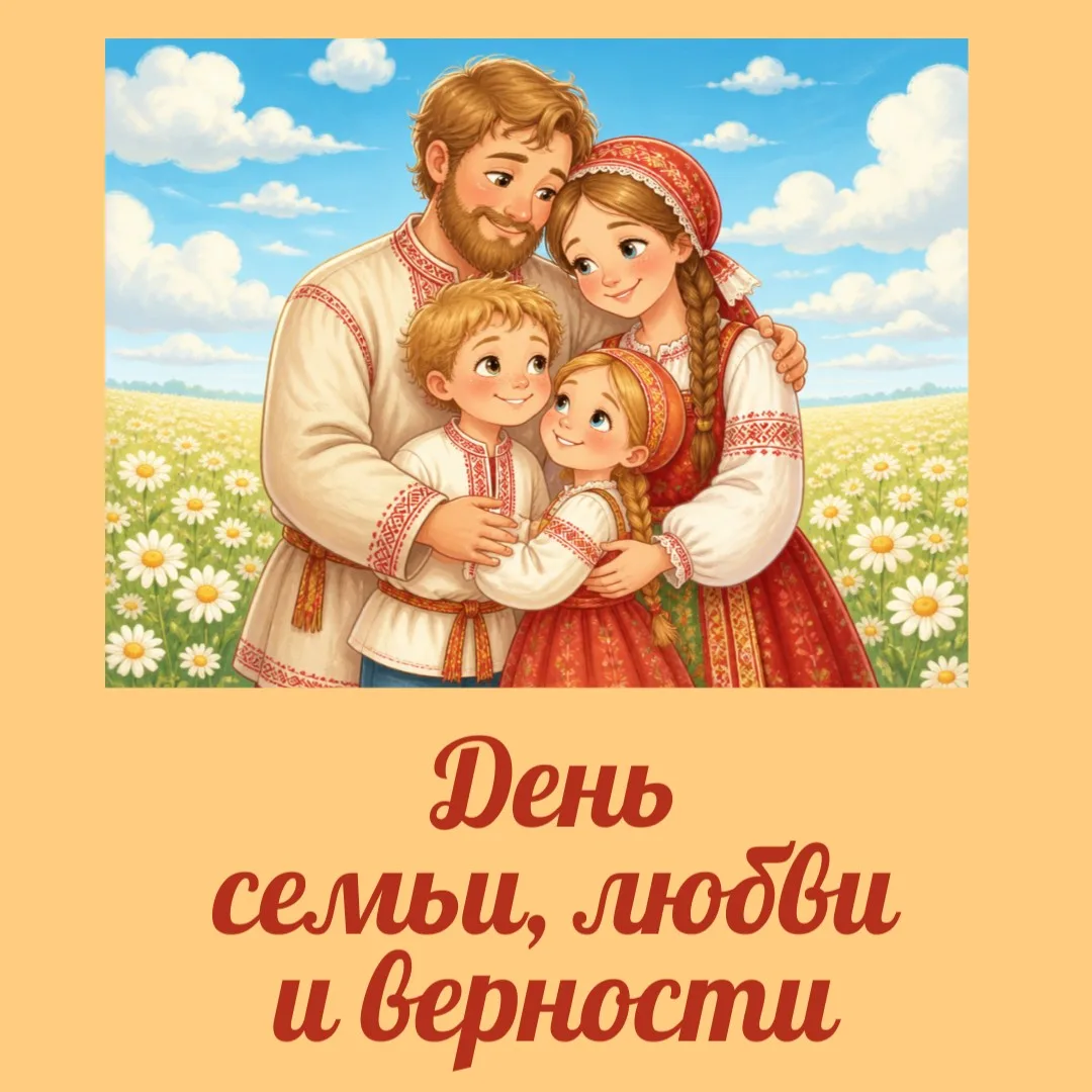 8 июля в России отмечается один из самых светлых и теплых праздников. 
Его история неразрывно связан