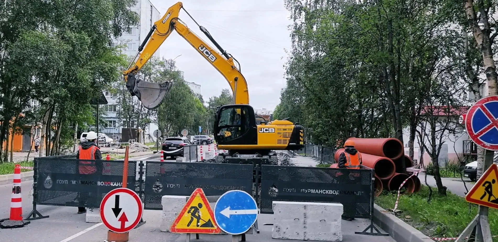 В Заполярье продолжается ремонтная кампания на коммунальных сетях

🛠️Объект дня – аварийный участок