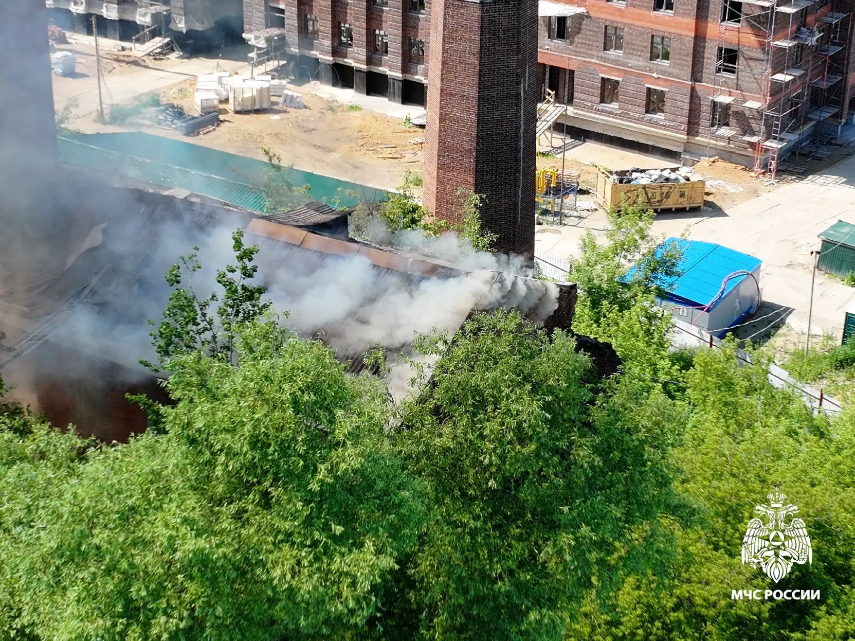 В Ярославле горела бывшая паровая мельница

На улице Златоустинской произошло загорание ранее горевш