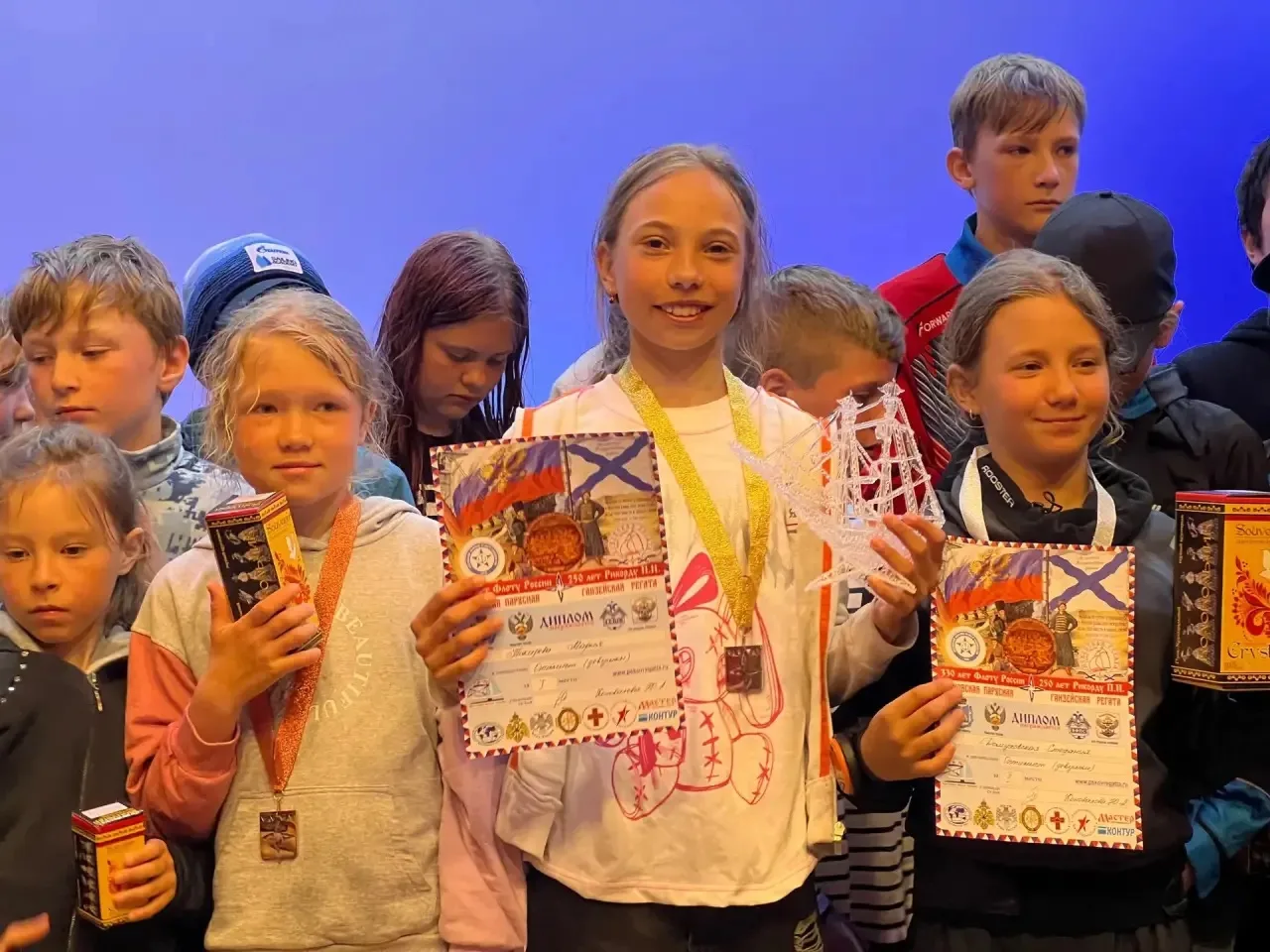 ⛵ Медальный улов «Олимпийских надежд» на Псковской регате! 🏆

С 9 по 14 июня в деревне Кривск Псков