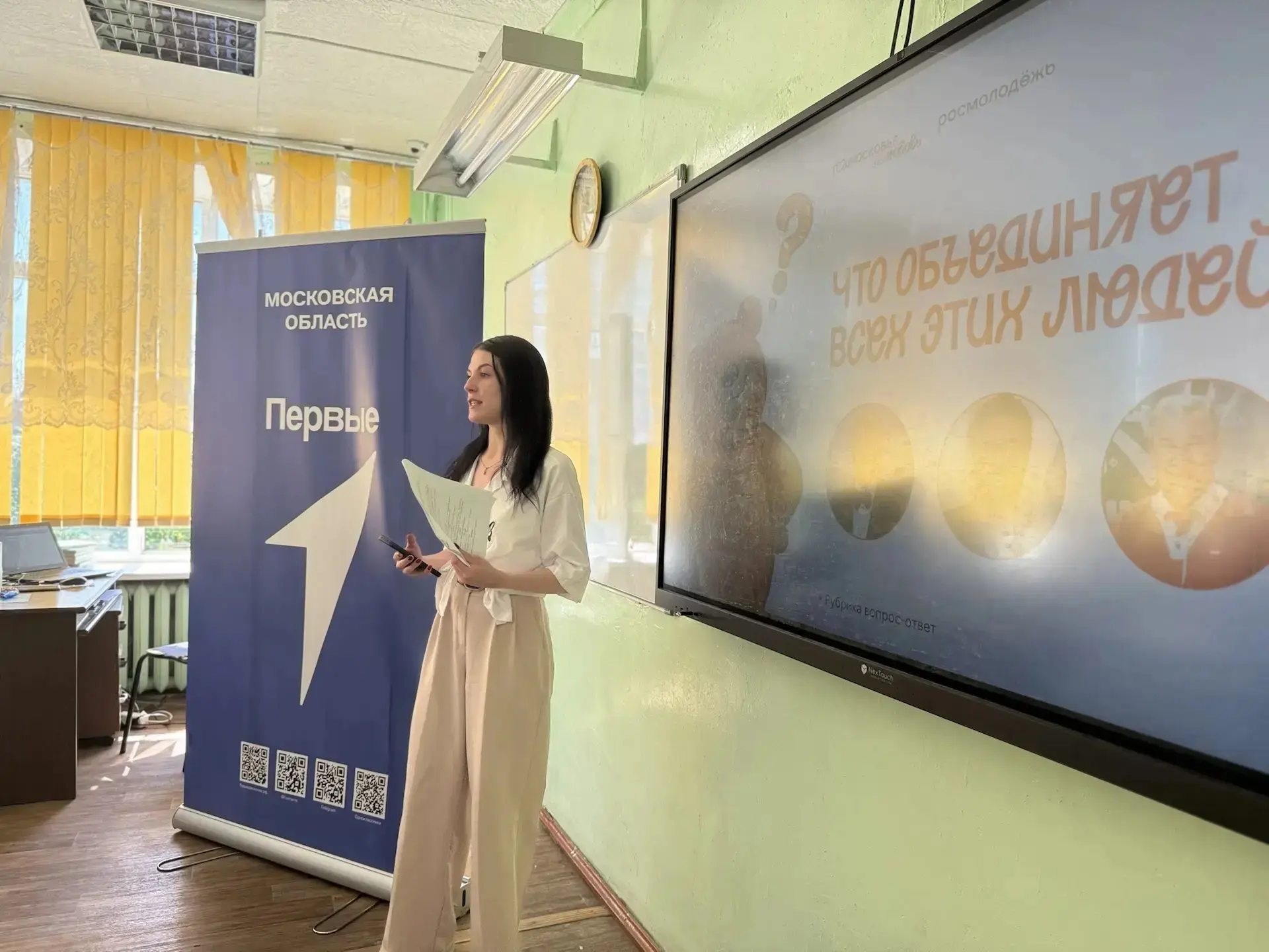 Наша студентка —Елизавета Попова— теперь не просто учится, а сама проводит профориентац...