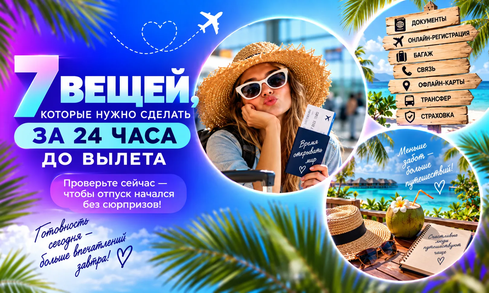 ✈️ ДО ВЫЛЕТА ОСТАЛИСЬ СУТКИ. ВЫ ТОЧНО НИЧЕГО НЕ ЗАБЫЛИ?