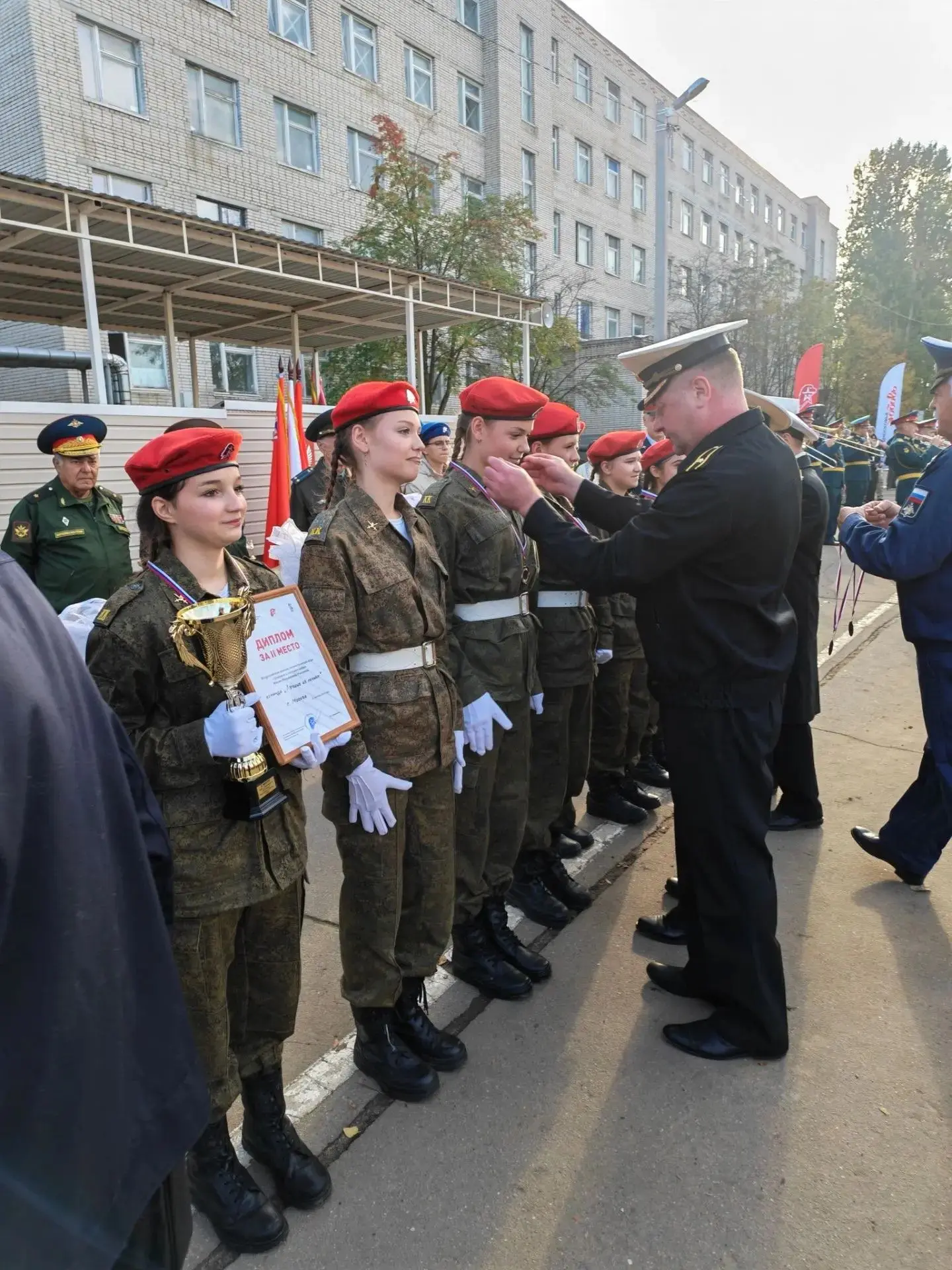 👮Всероссийская военно-патриотическая игра "Девушки в погонах"