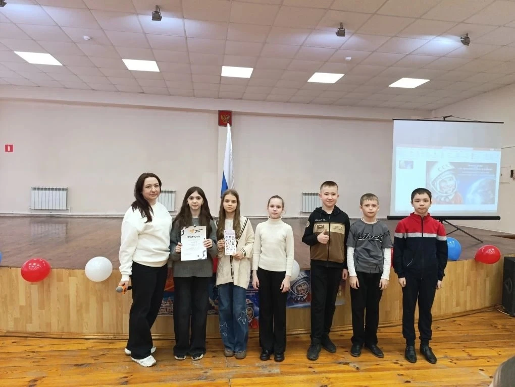 🚀 9 апреля для учащихся 5-х классов школ Засвияжского района на базе гимназии №24 прошла квиз-игра «