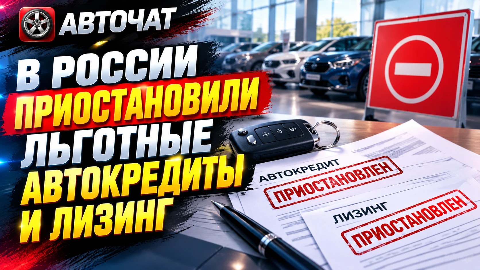 В России приостановили льготные автокредиты и лизинг: бюджет на 2026 год исчерпан