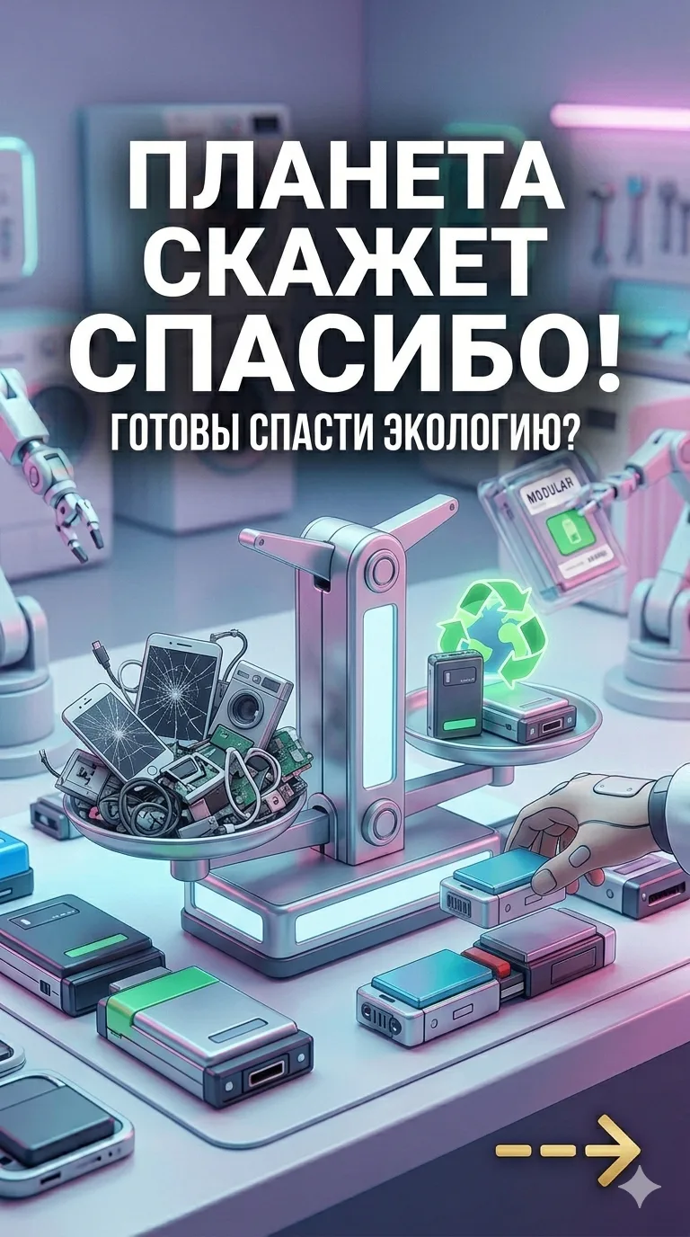 ПЛАНЕТА СКАЖЕТ СПАСИБО! Готовы спасти экологию?
Главный враг современности — электронный мусор (E-wa