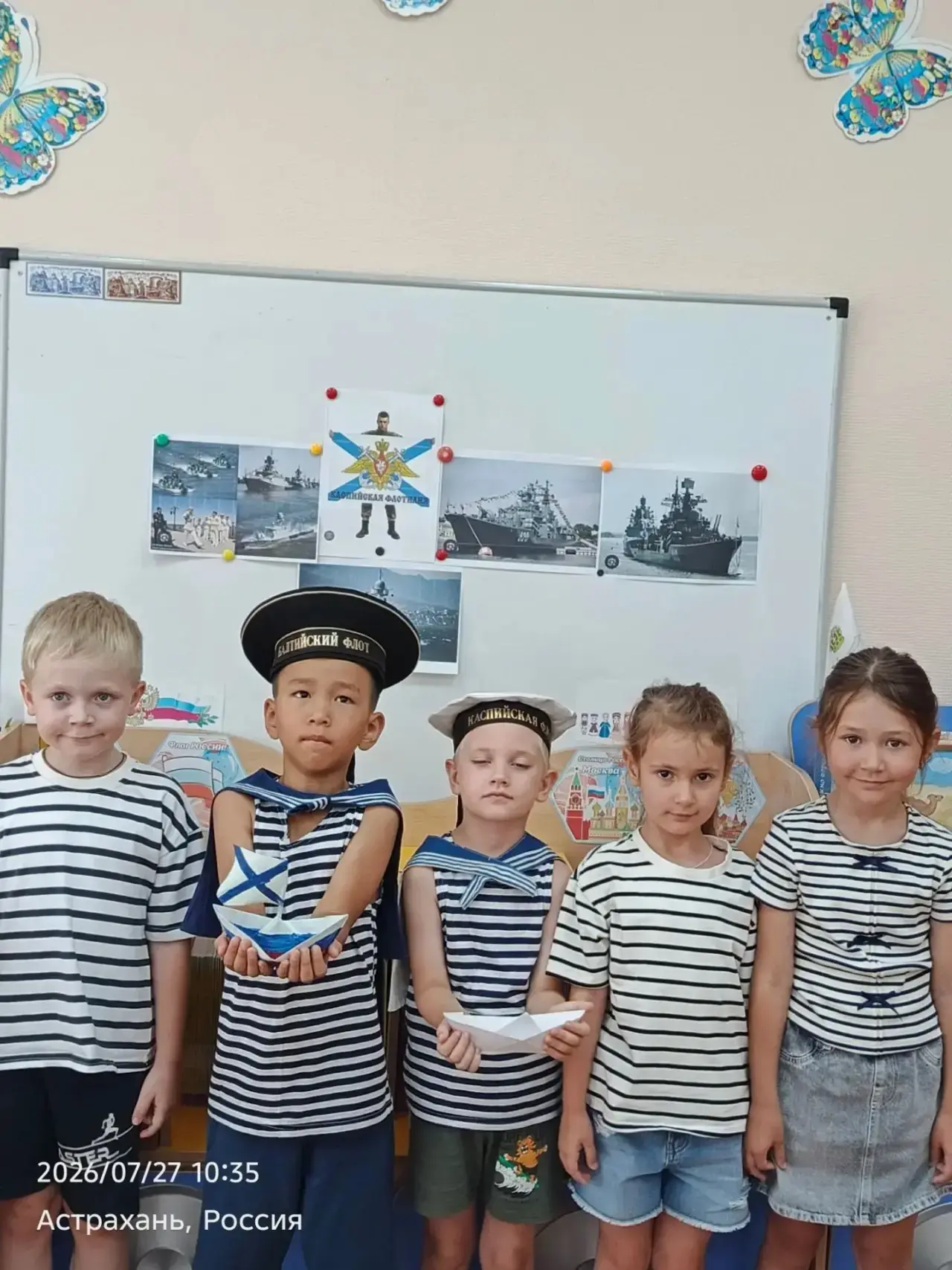 ⚓️В рамках Года Дошкольного образования в МБДОУ г. Астрахани №100 прошли мероприятия , посвященные д