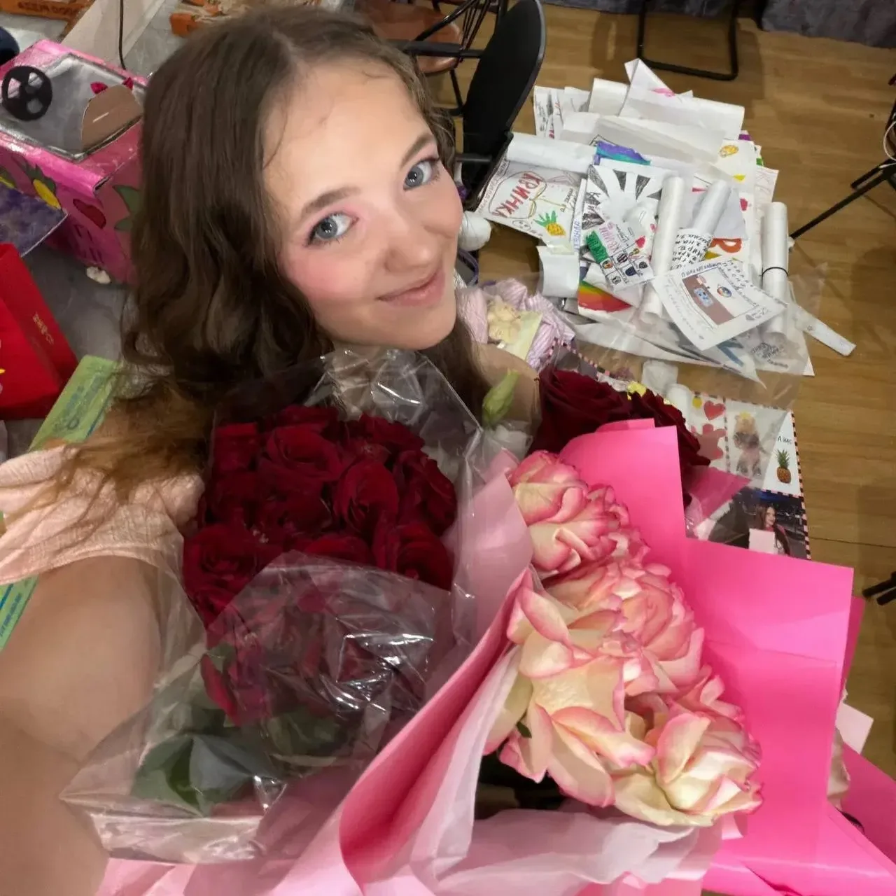 Фоточки с вашими подарками с концерта ❤️❤️🥰