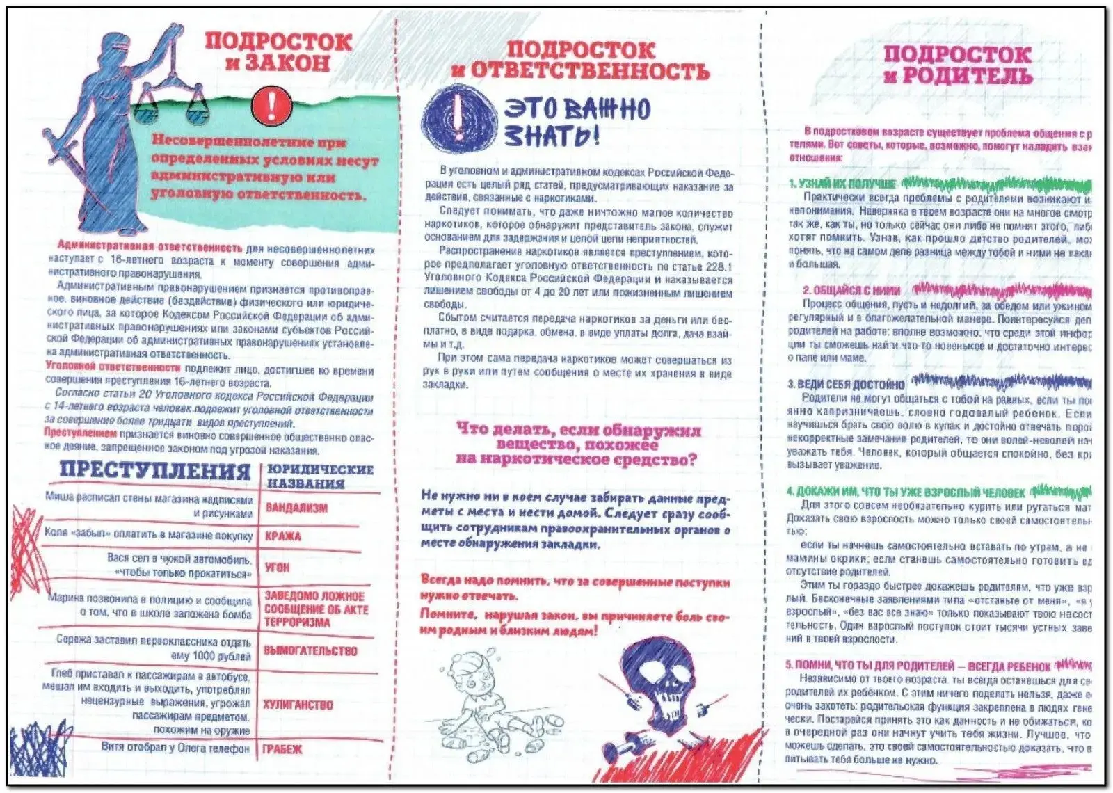 ❗️«Знай свои права и обязанности! Закон един для всех: не нарушай!

#безОпасныеканикулы