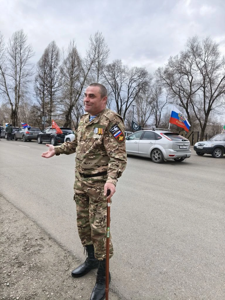 §§ Герои СВО и волонтёры  Идринско-Краснотуранского округа приняли участие в автопробеге памяти в Ми