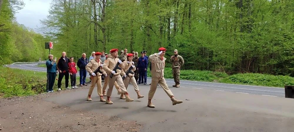 Юнармейцы Полесской школы почтили память героя Великой Отечественной войны