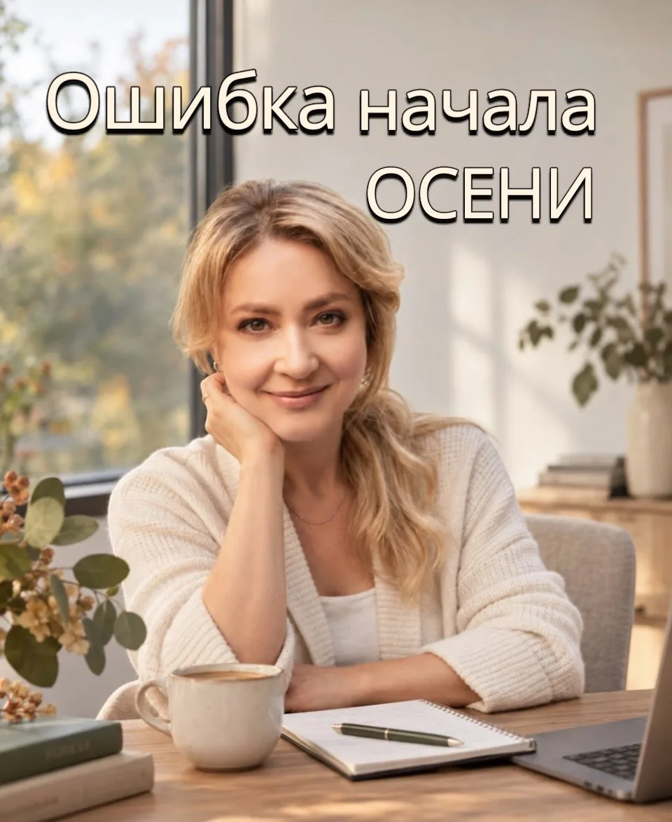 Ошибка начала осени ➡️ждать, пока организм сам свалится от ОРВИ, ОРЗ и т.п.