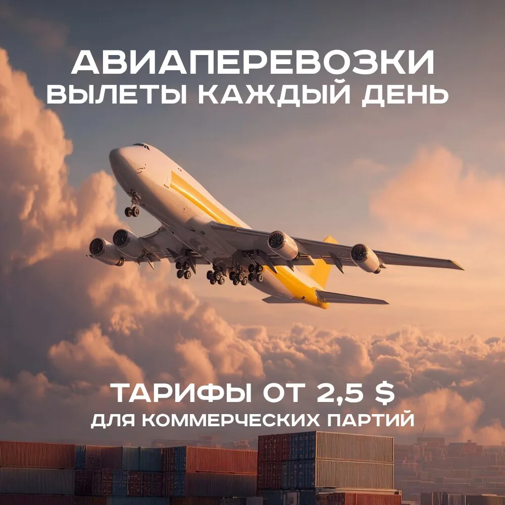 Авиадоставка грузов из стран Азии от 3 дней.  Доставка санкционных товаров и брендов.  Авиа из Китая