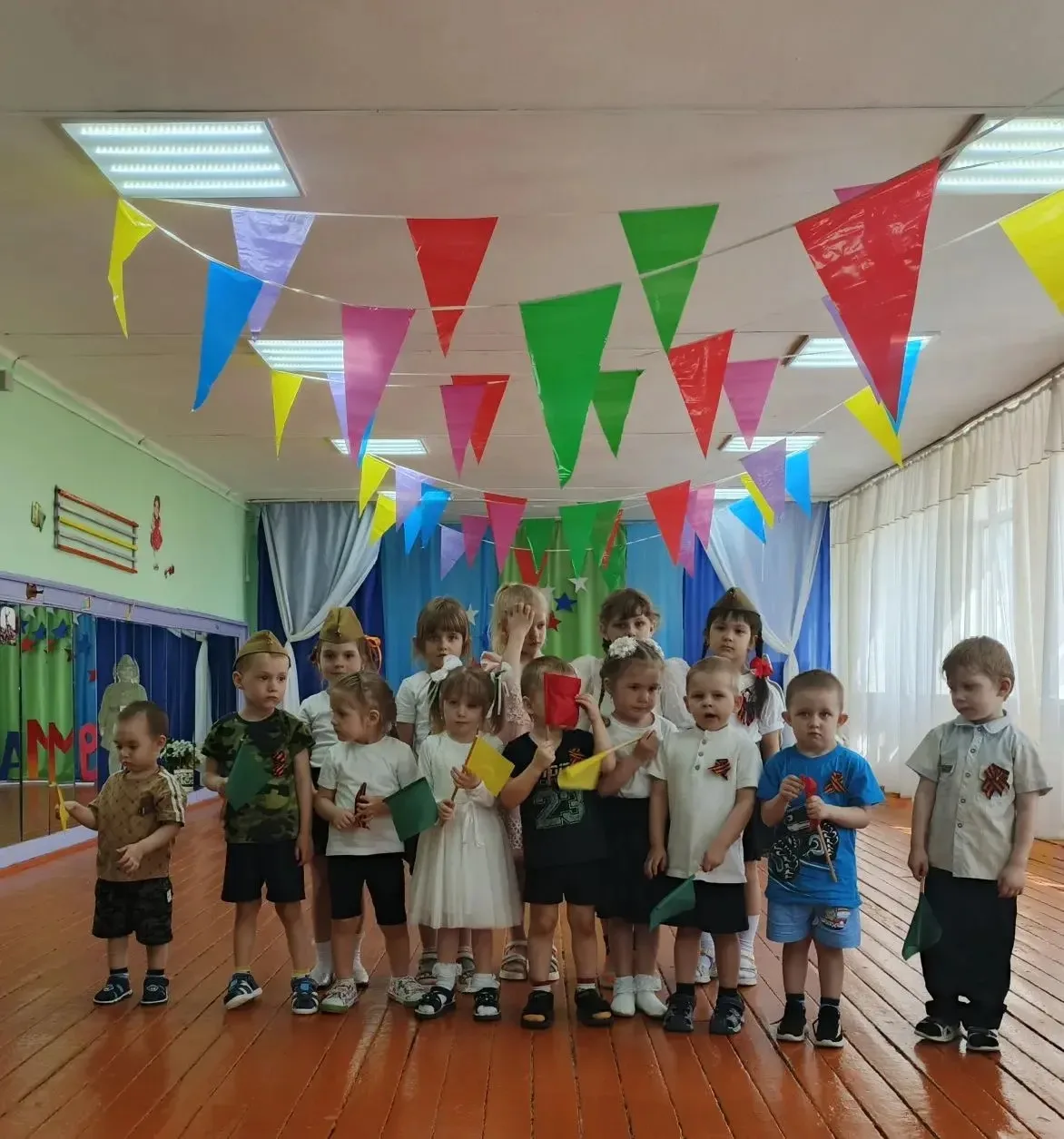 Наследники Победы — это про наших детей! 🇷🇺👦👧Сегодняшний утренник в честь 9 мая ста...
