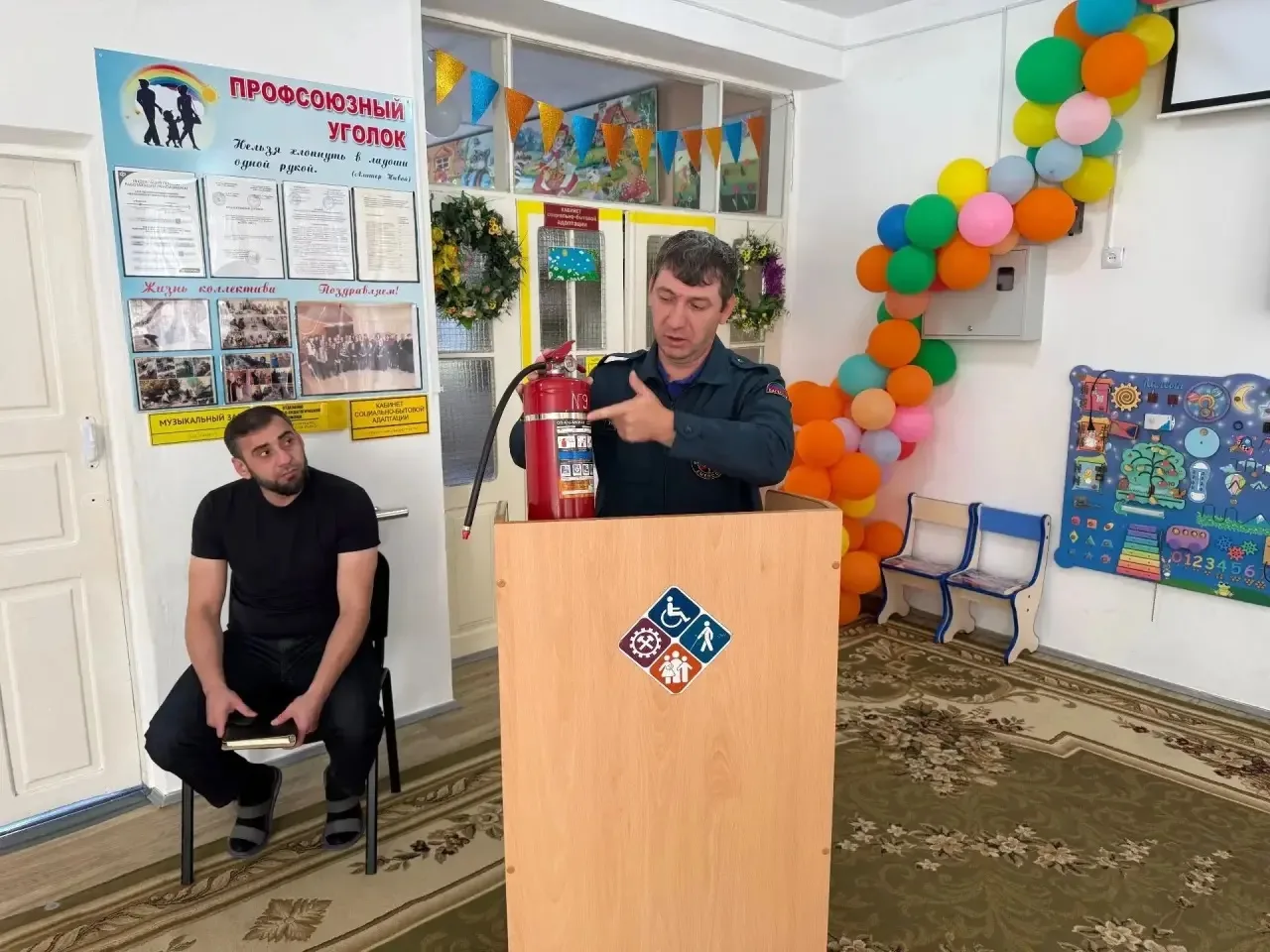 🔘В рамках профилактической работы сотрудниками Управления ГО, ЧС и ПБ проведена беседа...