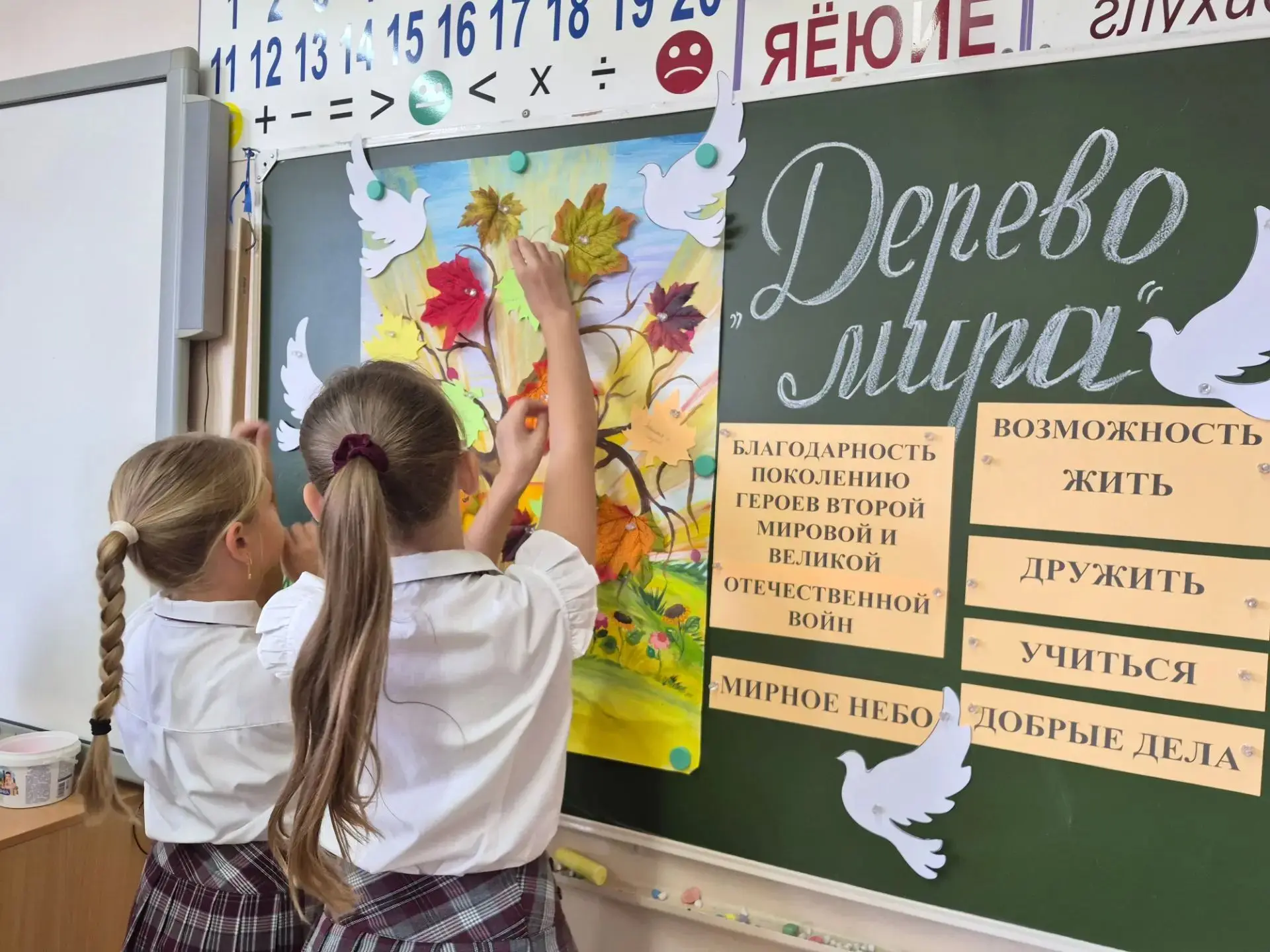 Память поколений: как в школе №19 отметили День окончания Второй мировой войны