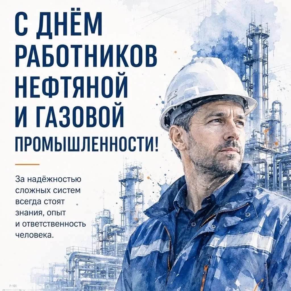 Сегодня свой профессиональный праздник отмечают работники нефтяной и газовой промышленн...