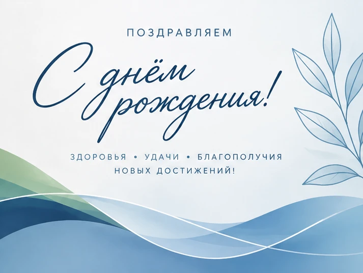 🎉 Сегодня празднует день рождения наш инженер Геннадий Владимирович Захаров!