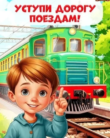 19 мая прошла акция "Уступи дорогу поездам". Нам было важно напомнить ребятам о правила...