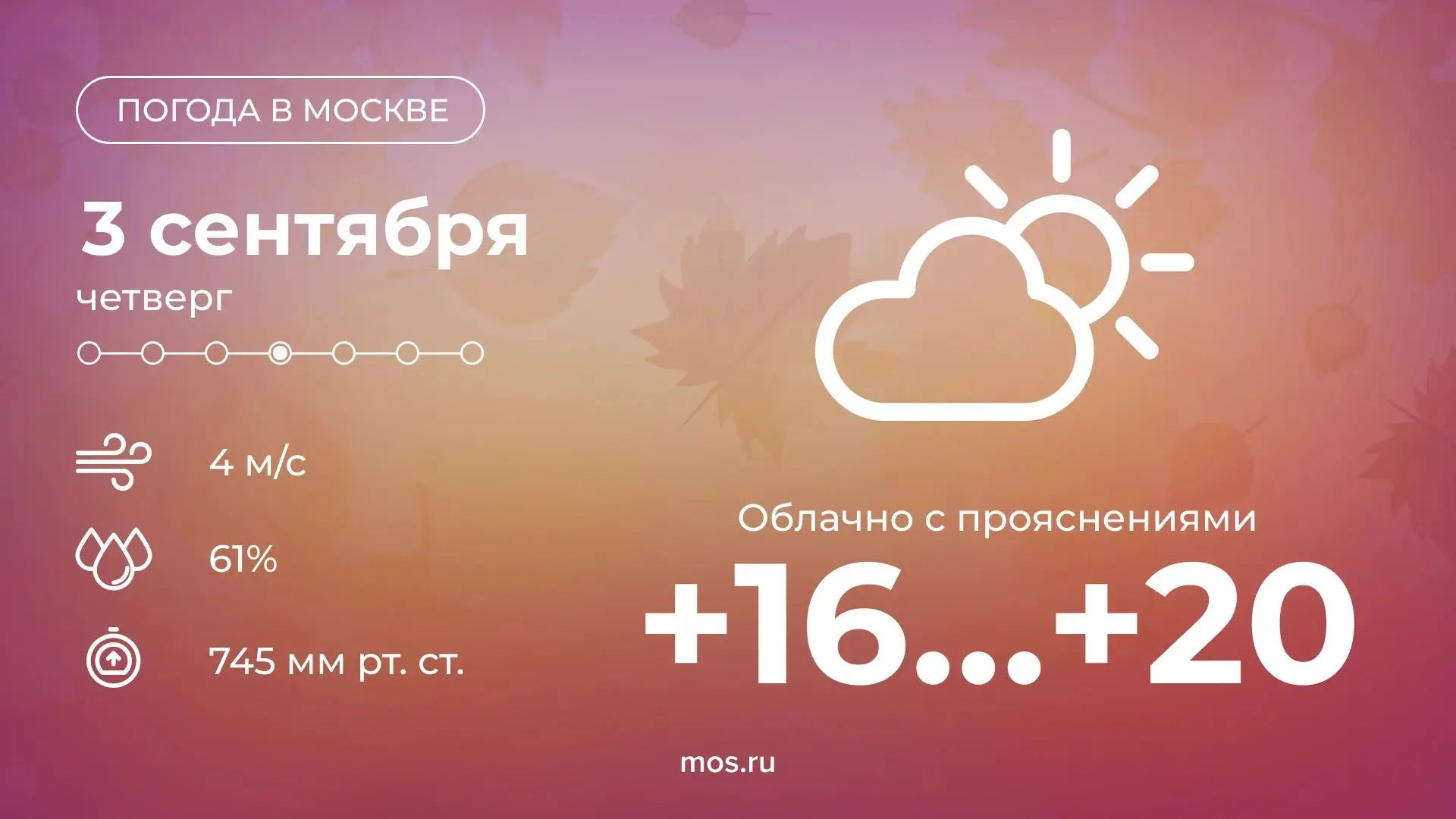 🌤️ Доброе утро!