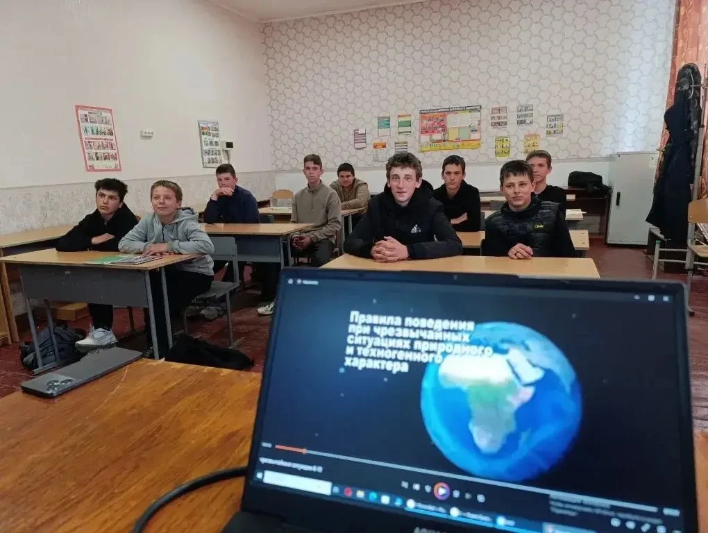 🎥 Сегодня состоялся показ видеороликов «Чрезвычайные ситуации»!