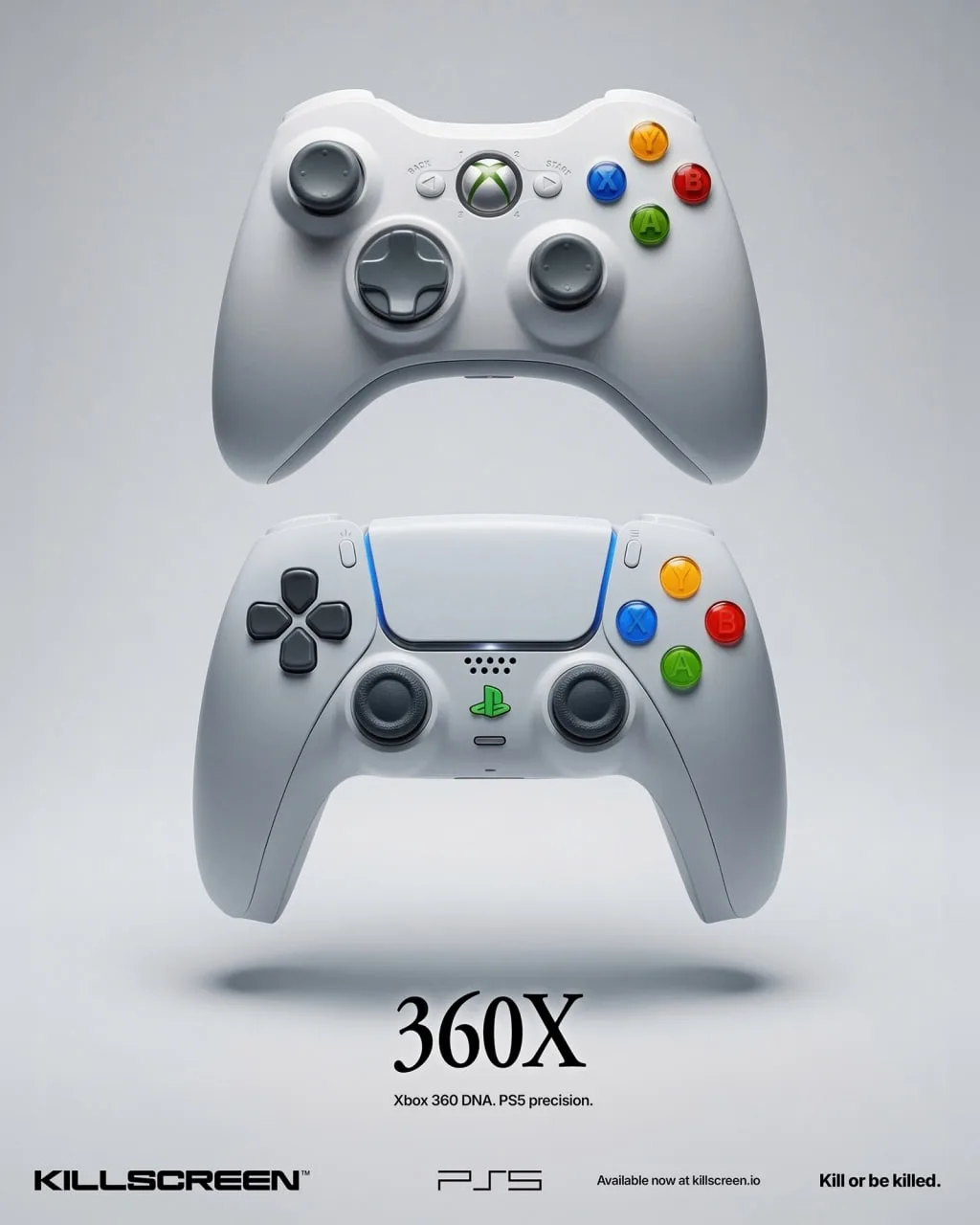 Представлен кастомный DualSense в расцветке контроллера от Xbox 360 от компании Killscreen.

Стоит э
