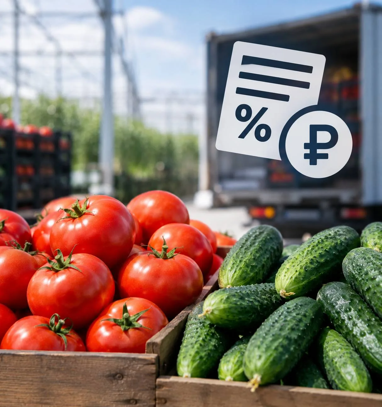 🍅 Российские производители хотят ввести пошлины на импортные огурцы, помидоры и другие...