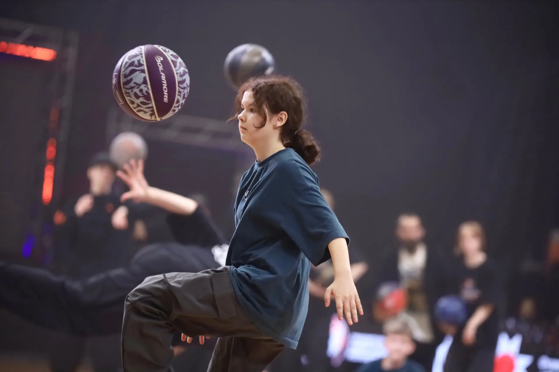 🏀 В рамках Суперфинал состоялся первый детский «КЭС-БАСКЕТ фристайл баттл»  24 апреля прошли мастер-
