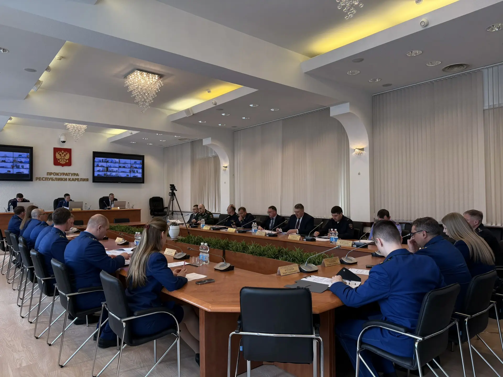 🔹 В прокуратуре Республики Карелия под председательством исполняющего обязанности прок...