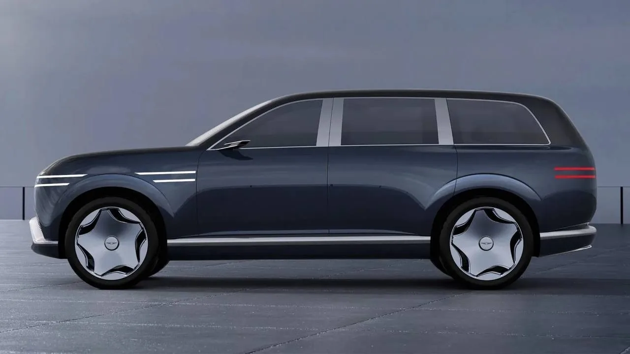 Genesis GV90: флагманский электрокроссовер с дверями как у Rolls-Royce представят в авг...