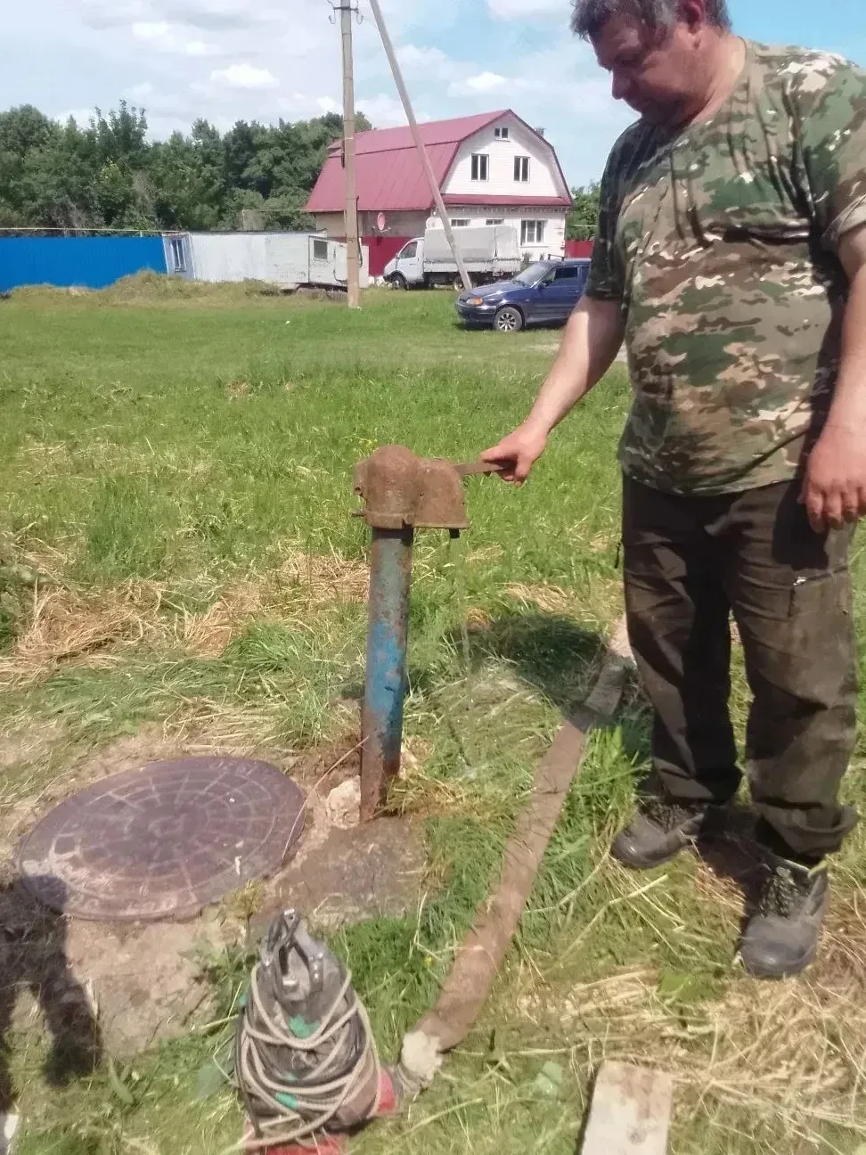 В селе Бабино-Булыгино 05.06.2026 года МКП "Касимовское ЖКХ" был произведен ремонт коло...