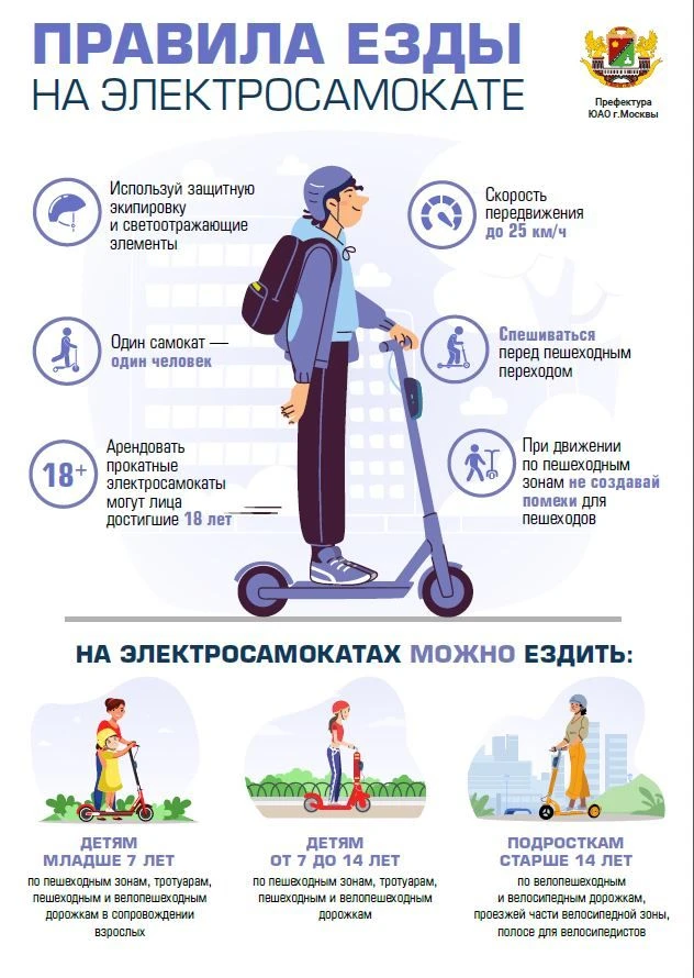 ⚠️ Внимание: безопасность детей на самокатах!