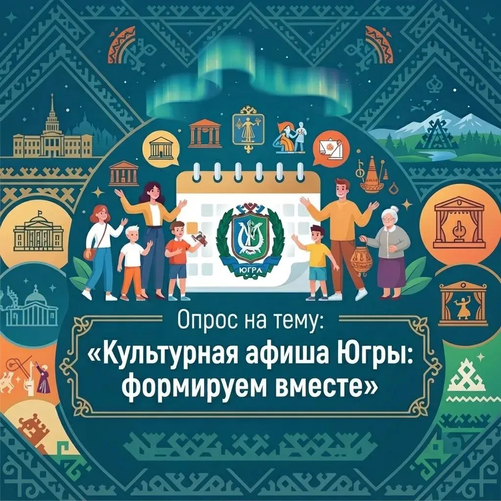 Департамент культуры Ханты-Мансийского автономного округа — Югры с 20 августа по 20 сен...