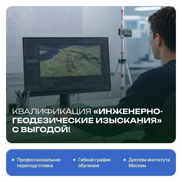 Курс геодезиста с нуля. Официальный диплом