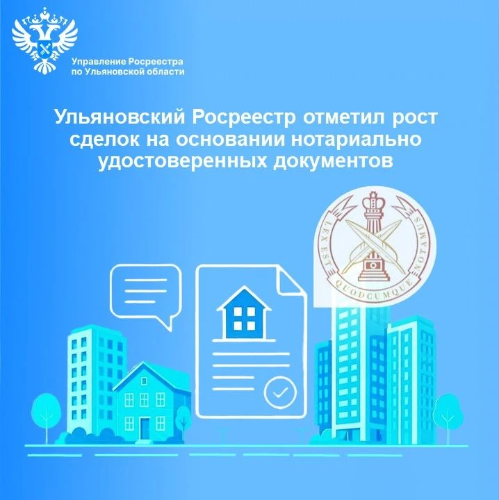 📌В 2026 году в Ульяновской области выросло количество зарегистрированных прав, огранич...