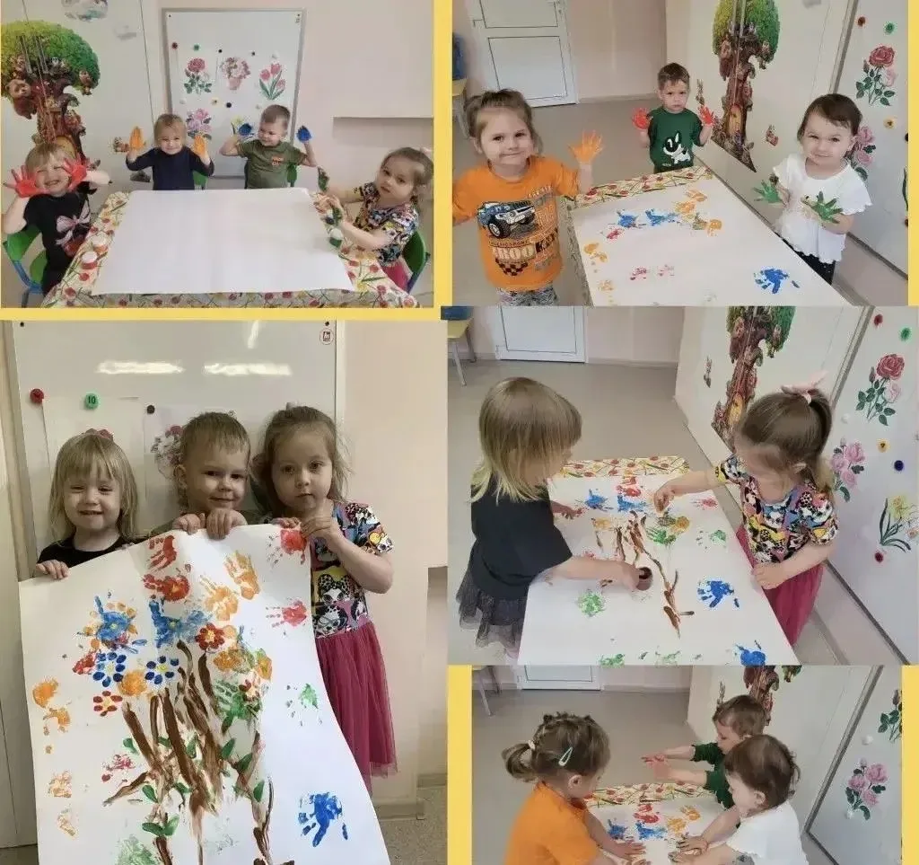 Творчество без кисточек 🖐️🎨
