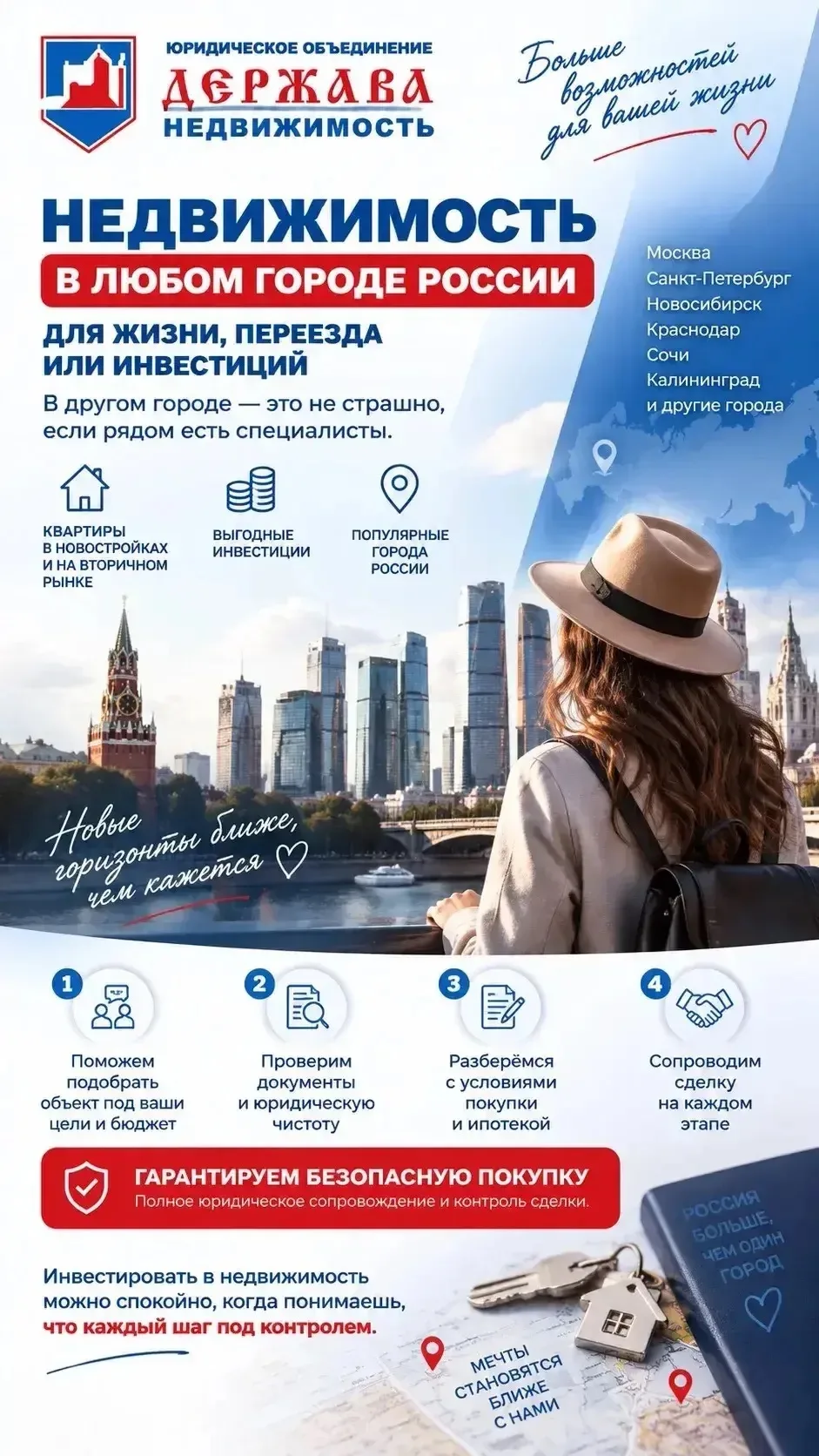 Мы работаем не только по Кемеровской области, но и по всей РОССИИ .