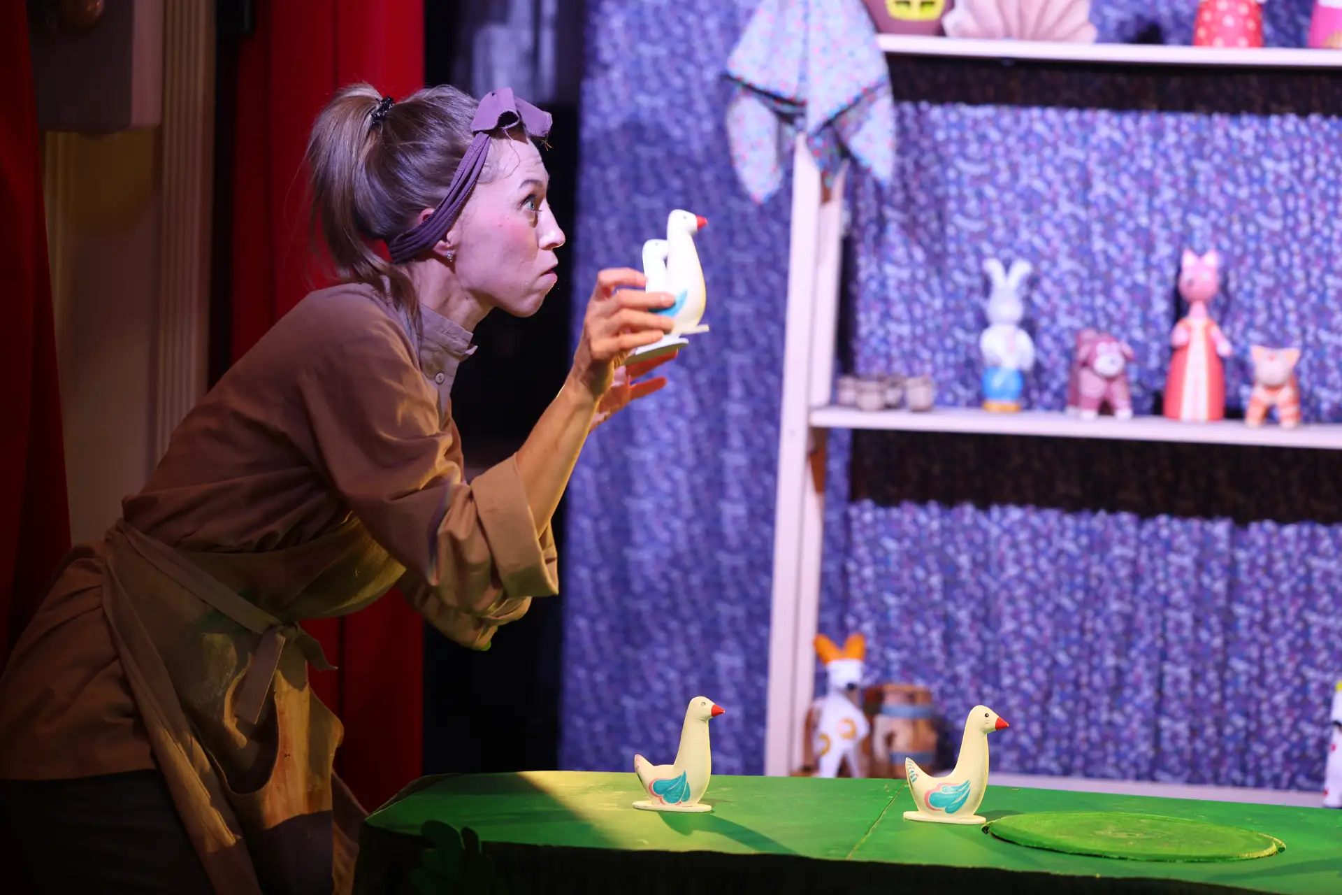 Первая остановка и первый спектакль «Театрального поезда»🎭  Приморский краевой театр кукол представи