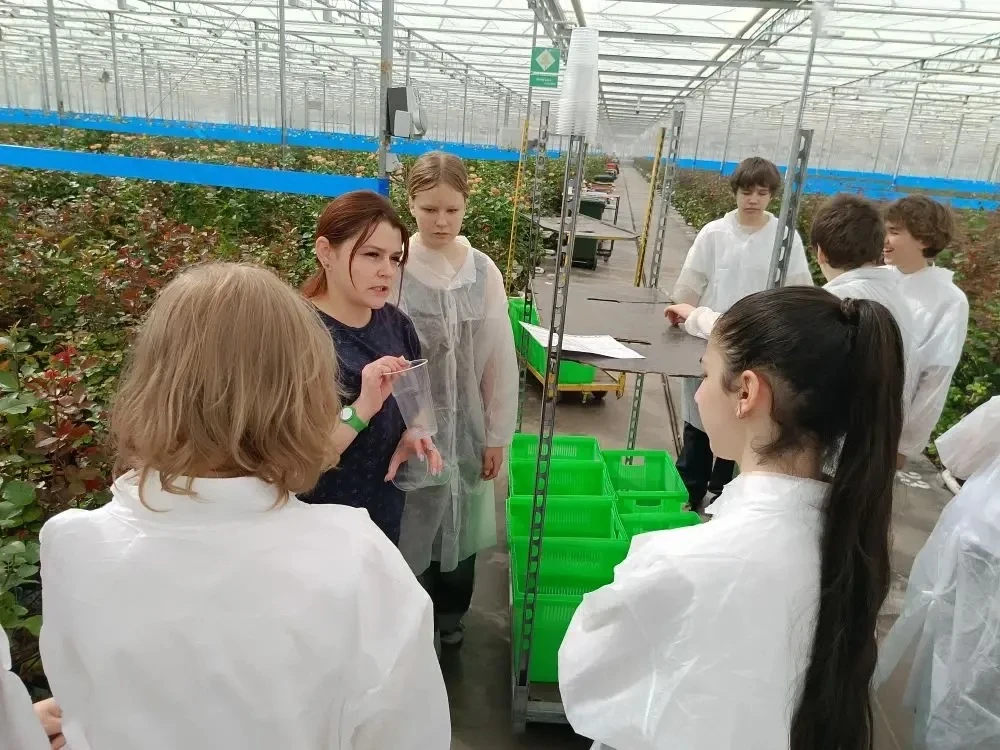 🌿На очередной практике в ТК «Зелёный дом» наши ребята из Агрокласса познакомились с тем, какие минер