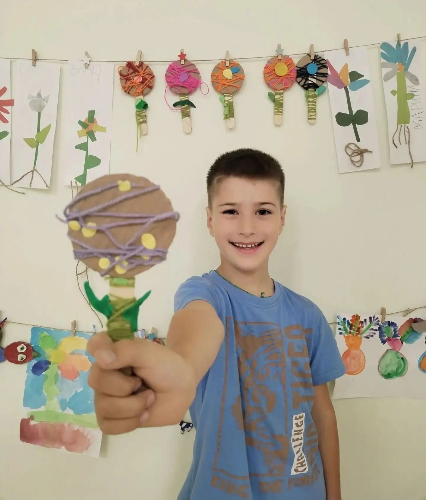 Второй день нашей цветочной недели 🌸🌸🌸
Сегодня ребята устроили цветочную мастерскую, выполняли св