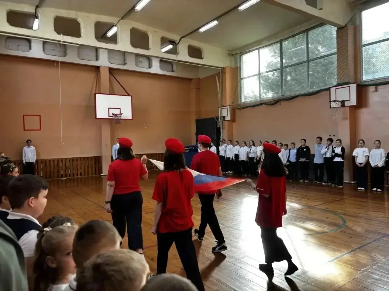 Продолжается запись в кружок «Юнармеец»