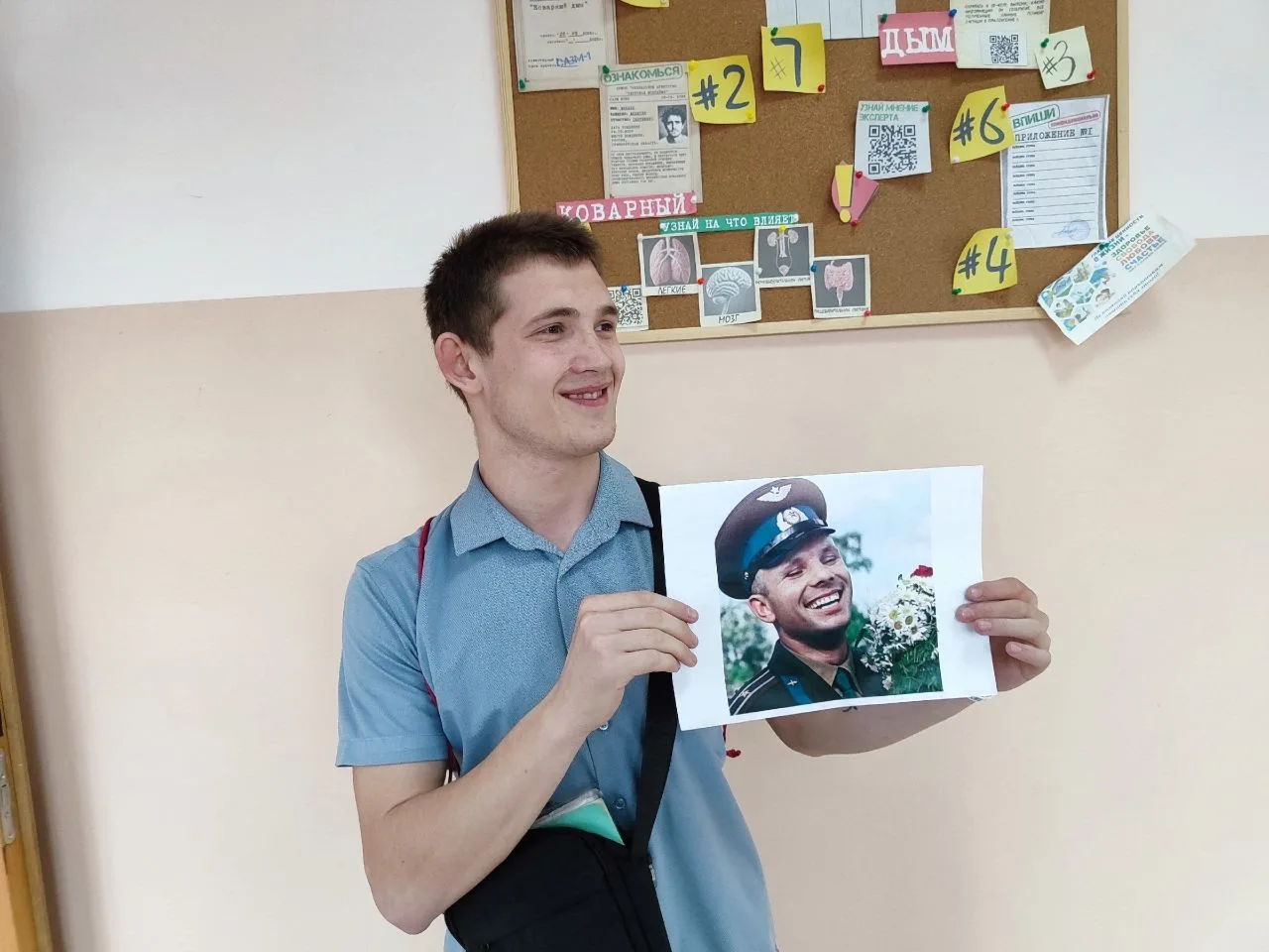 Улыбка, которая покорила космос 🚀😁  Знаете, что объединяет первого космонавта Земли и наших ребят из