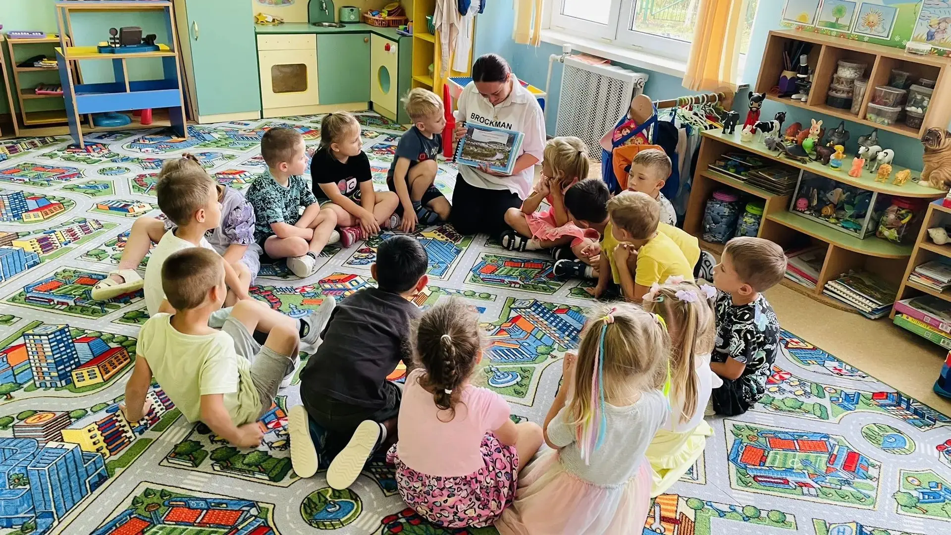 🌞 Беседа «Мой любимый край» в старшей группе «Лучики»!