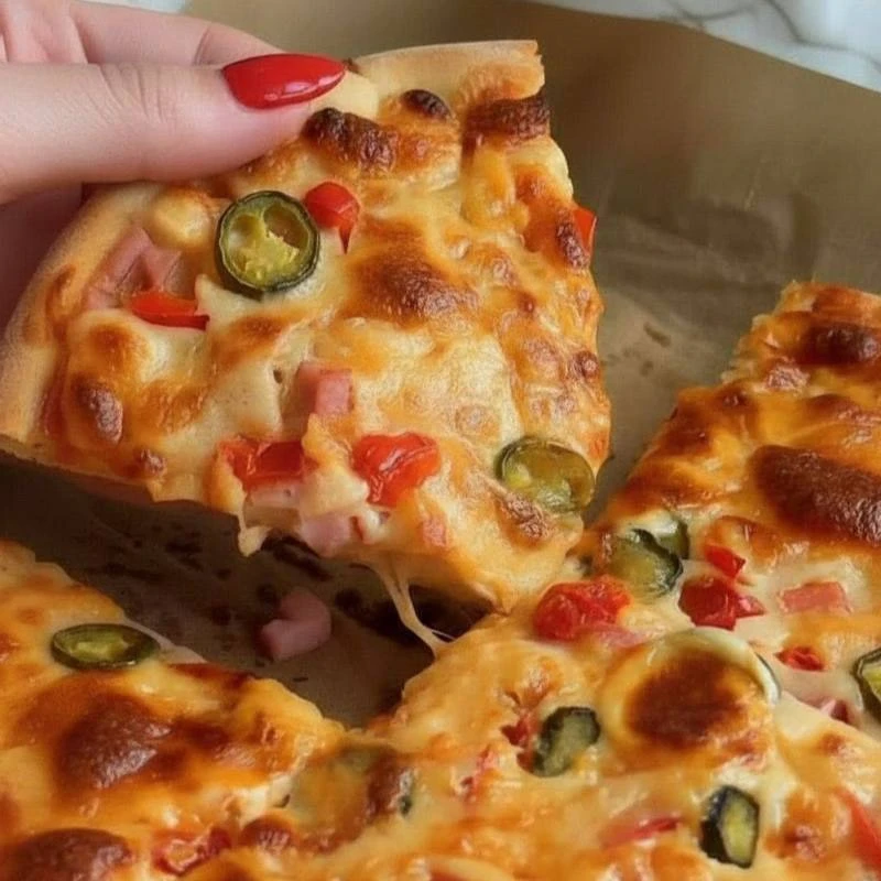 Рецепт нашумевшей пиццы 🍕 из ТikTok 🎥
