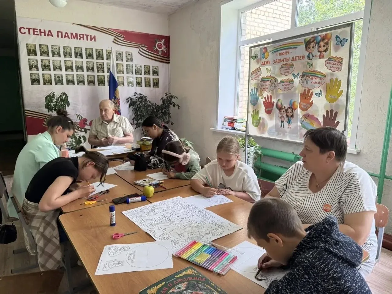 6 июня 2026 года в лагере МБОУ СОШ с. Соловцово прошёл тематический день, посвященный Д...