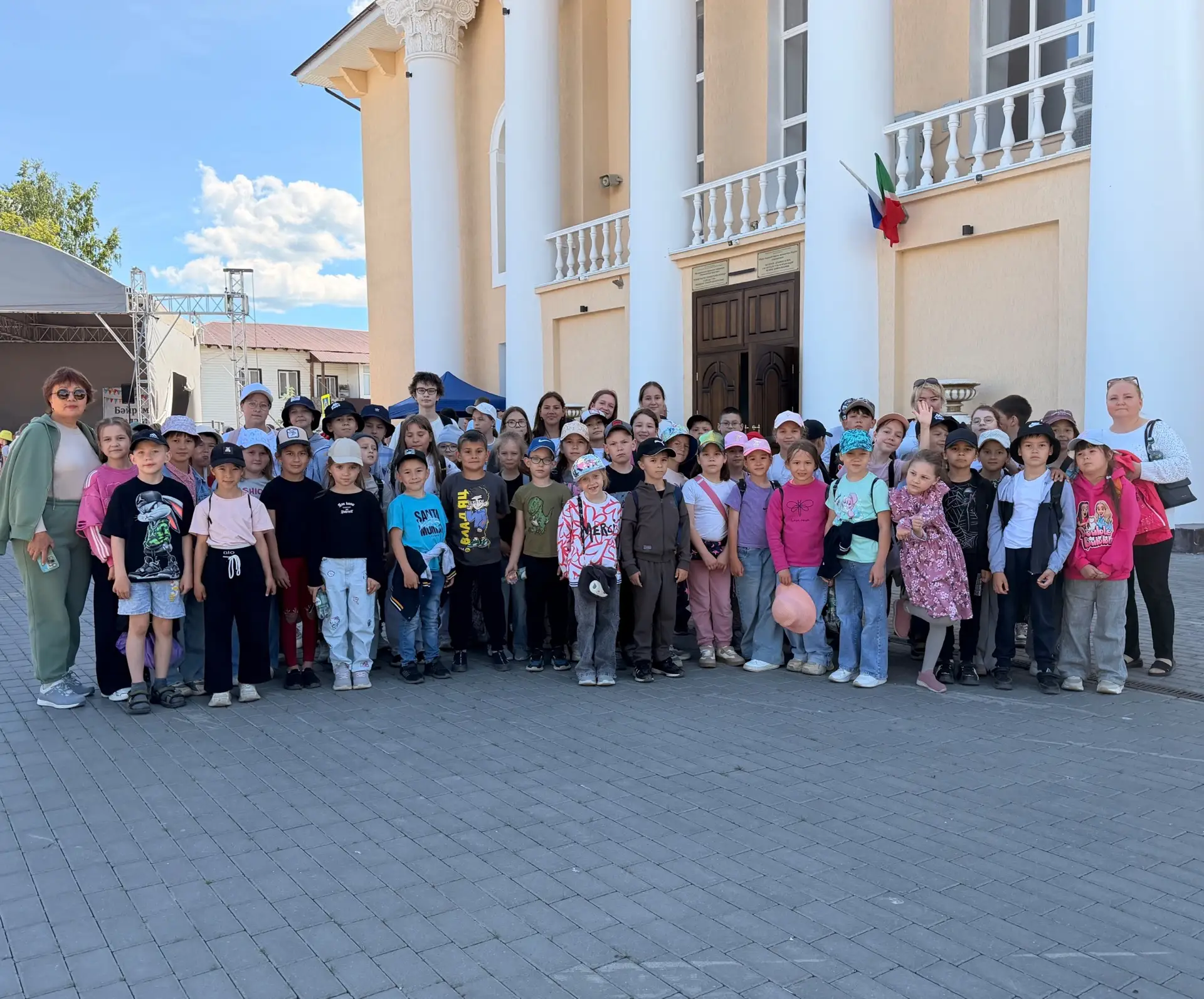 🎉 Первый день в пришкольном лагере «Кояшкай»— прошёл на «Ура»!