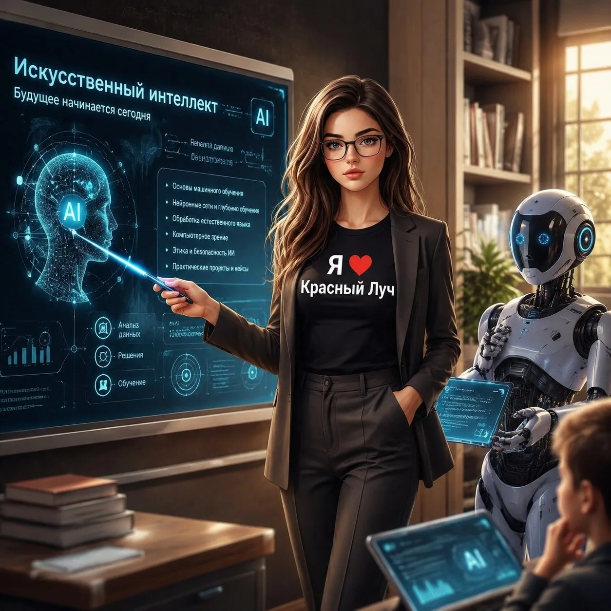 🧠 С 1 сентября российские школьники начнут изучать искусственный интеллект.  🤖 Новый профиль появитс